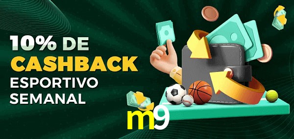 10% de bônus de cashback na m9